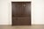 Baker Furniture Historic Charleston Georgian Inlaid Mahogany Breakfront Bookcase Cabinet For Sale - Image 16 of 17