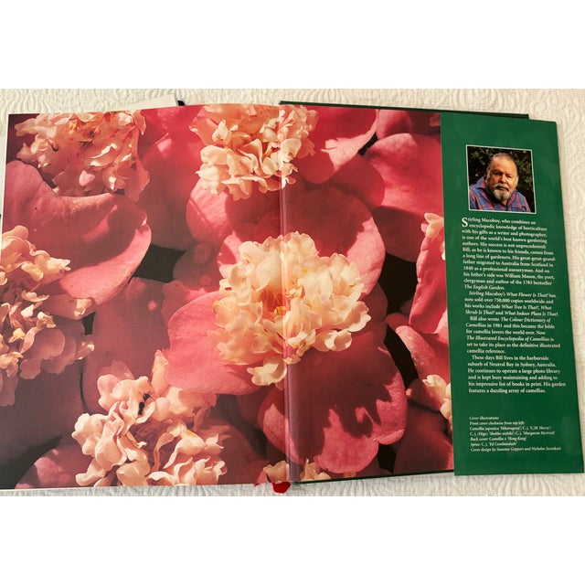 Green 1990s Sterling Macaboy"s "The Illustrated Encyclopedia of Camellias" For Sale - Image 8 of 9