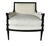 Wood French Louis XVI Marquis Bergère À La Reine Salon Armchairs, a Pair For Sale - Image 7 of 13