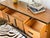 Mid-Century Modern Mid-Century Modern Vaughan Bassett Walnut & Custom Oak Dresser Set For Sale - Image 3 of 7
