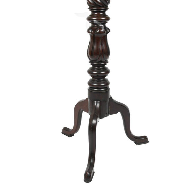 Mid 20th Century Chippendale Style Mahogany Plant Stand For Sale In Greensboro - Image 6 of 7