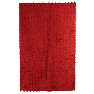 Vintage Monochrome Rug For Sale