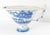 18th Century Chinese Export Blue and White Canton Helmet Creamer For Sale - Image 4 of 10
