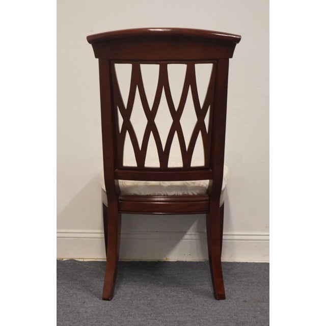 Wood Universal Furniture Contemporary Traditional Style Dining Side Chair For Sale - Image 7 of 8