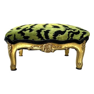 Louis XV Scalamandrè Footstool For Sale