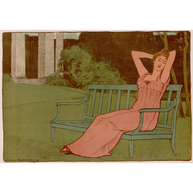 Maurice Réalier-Dumas, Corinne, 1897, Lithograph on Paper For Sale - Image 9 of 9