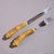 Vintage Stainless Steel and Horn Cutlery Set 'Othello' by Anton Wingen, 1950s For Sale - Image 6 of 8