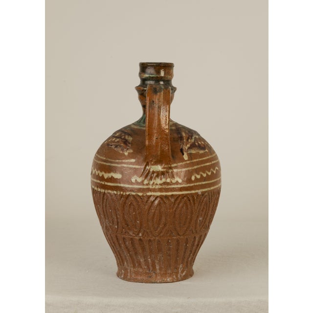 Antique Zoomorphic Earthenware Ewer, Southern France/Northern Italy, 19th Century For Sale - Image 4 of 5