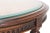 English Louis XVI Style Caned Oval Accent Table For Sale - Image 3 of 7