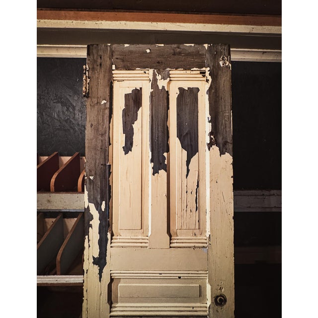 Early 20th Century Victorian Era Five Panel Door For Sale - Image 5 of 14