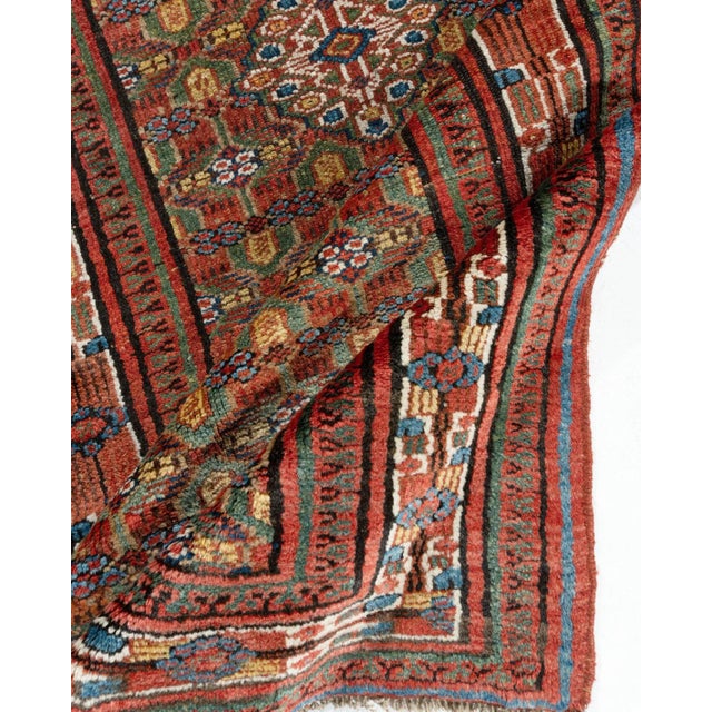 Red Antique Serab Rug Runner 2' X 6'6 For Sale - Image 8 of 12