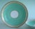 19th Century 1850 Antique English Minton Porcelain Ribbed Turquoise Serving Plates - A Pair For Sale - Image 5 of 10