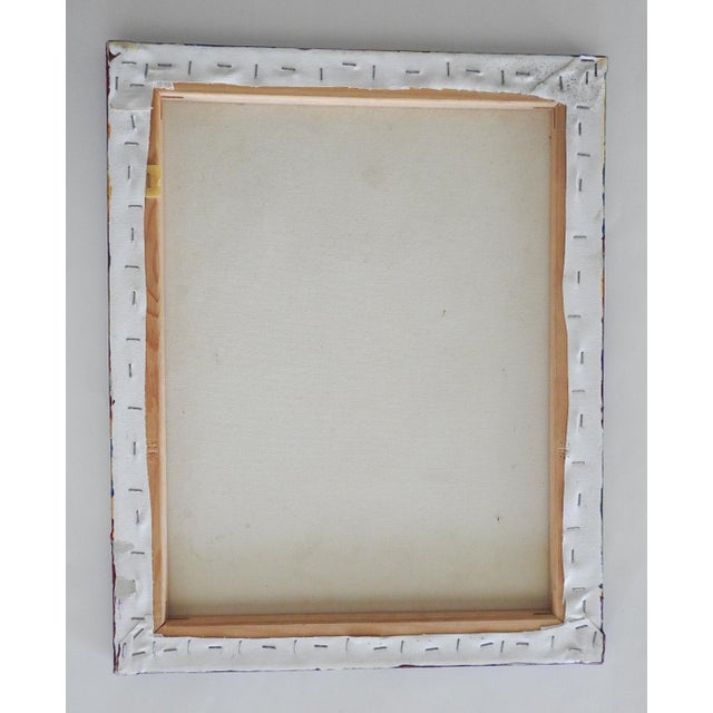 Contemporary Portrait Painting of Woman in Green Hat For Sale In Seattle - Image 6 of 6