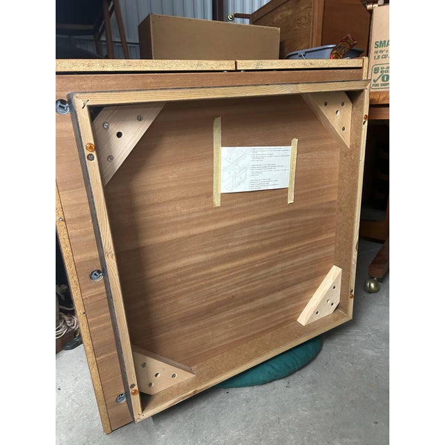 Brown 1960s Gorgeous Danish Modern Teak Coffee Table on Casters For Sale - Image 8 of 12