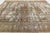 Late 19th Century Distressed Antique Mahal Wool Area Rug in Taupe, Warm Brown, and Muted Sage For Sale - Image 5 of 11