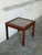 Mid-Century Modern Teak Floral Ceramic Tile Top Side End Table Danish Mid-Century Modern 1970s For Sale - Image 3 of 9