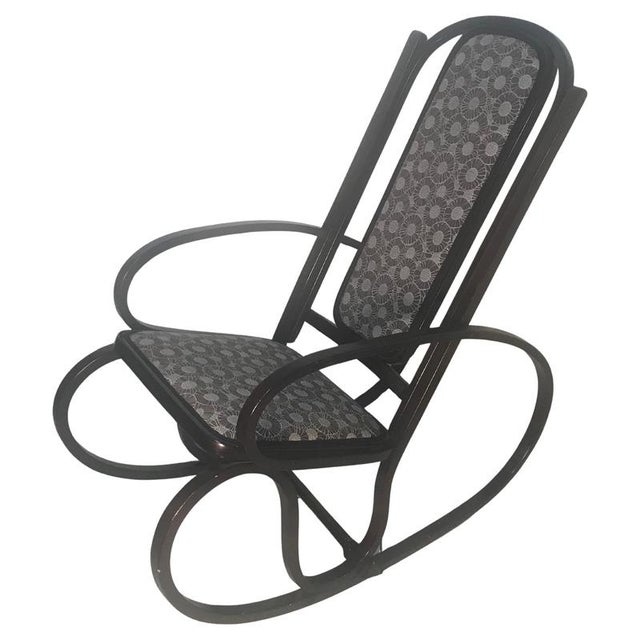Bentwood Rocking Chair by Jacob and Josef Kohn, 1906 For Sale - Image 6 of 6