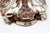Silver 3-Light Candelabras with Cut-Out Sconces, Set of 2 For Sale - Image 3 of 8