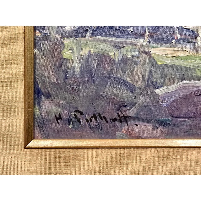 1930s Hanson Duvall Puthuff –Southern California Arroyo Landscape-Original 1930s Oil Painting For Sale - Image 5 of 11