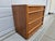 Mid-Century Modern Robsjohn-Gibbings Widdicomb Walnut Three Drawer Chest Dresser For Sale - Image 3 of 12