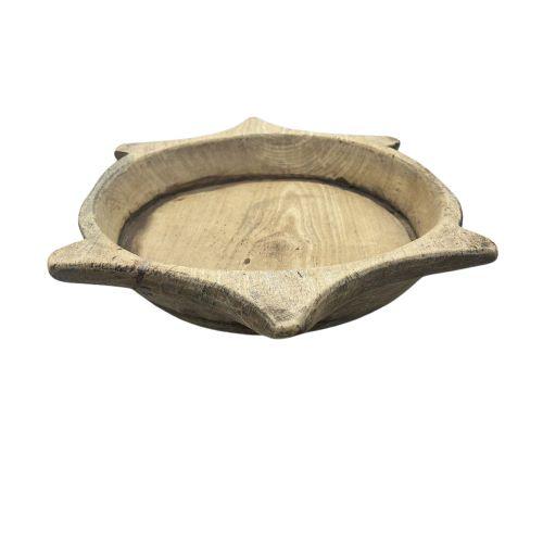 Vintage Wooden Parat Bowl - Medium For Sale - Image 4 of 5