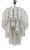 Mid-Century Italian Murano Glass 4-Tier Tronchi Chandelier by Toni Zucherri for Venini, 1960 For Sale