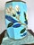 Large Japonist Ceramic Garden Stool attributed to the Longwy School, France, Late 19th Century For Sale - Image 10 of 17