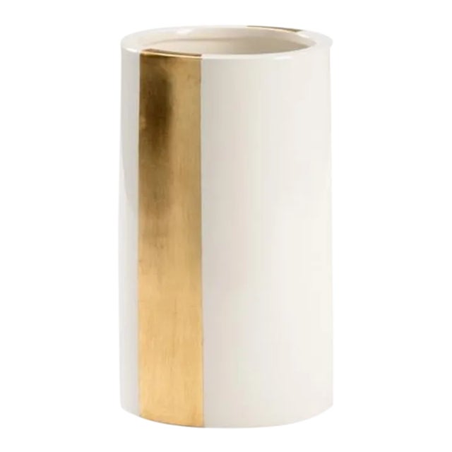 Banded Vase, Small For Sale