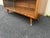 Wood Mid Century Modern Walnut Bookcase With Sliding Glass Doors For Sale - Image 7 of 12