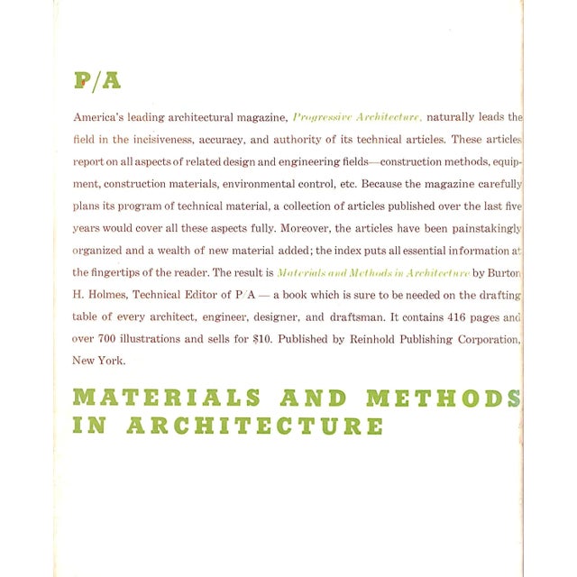 "Housing Design" 1954 Klaber, Eugene Henry For Sale - Image 4 of 12