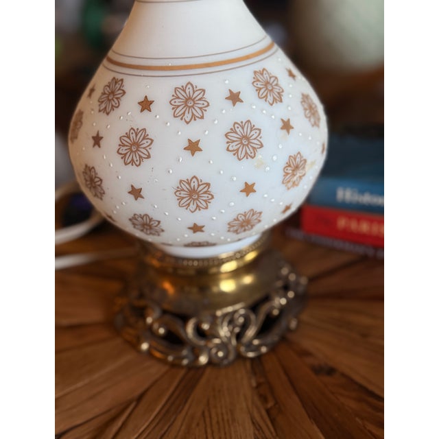 Mid 20th Century Magnolia Garden Lamp For Sale - Image 4 of 6