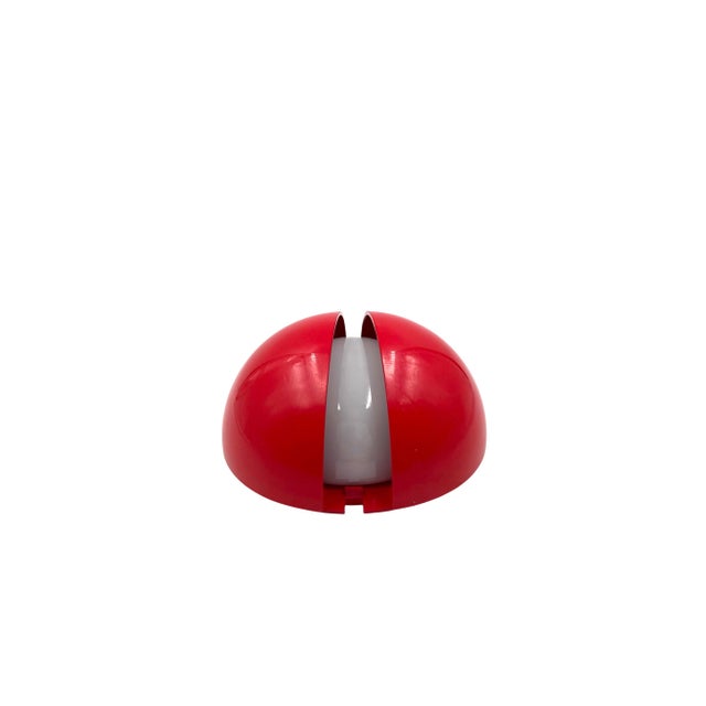 Mod. Lampira Red Sconce by Gianemilio Piero and Anna Monti for Fontana Arte, Italy, 1970 For Sale - Image 6 of 11
