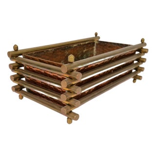 Edwardian Sculptural Copper Planter, England, 1920 For Sale