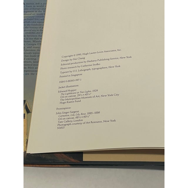 Blue American Painting by Donald Goddard Hardcover Book 1990 For Sale - Image 8 of 11