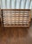 Vintage 1970’s Large Oak Slat Tray With Handles For Sale - Image 9 of 17