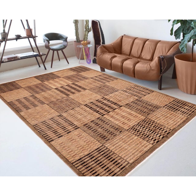 Transform your home's interior with a stunning hand-knotted Gabbeh rug. These rugs are meticulously crafted with bold...