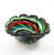 20th Century Venetian Multicolored Glass Decorative Centerpiece Bowl For Sale In New York - Image 6 of 11