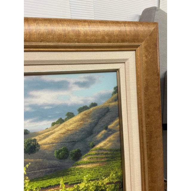 Paint June Carey Vigna Del Sole Limited Edition Giclée, Signed For Sale - Image 7 of 12