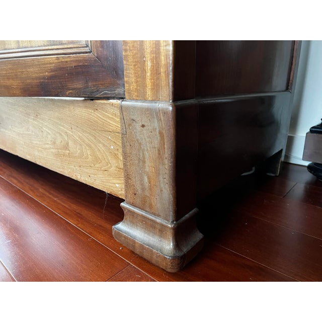 Wood French 1850s Louis Philippe Armoire For Sale - Image 7 of 12