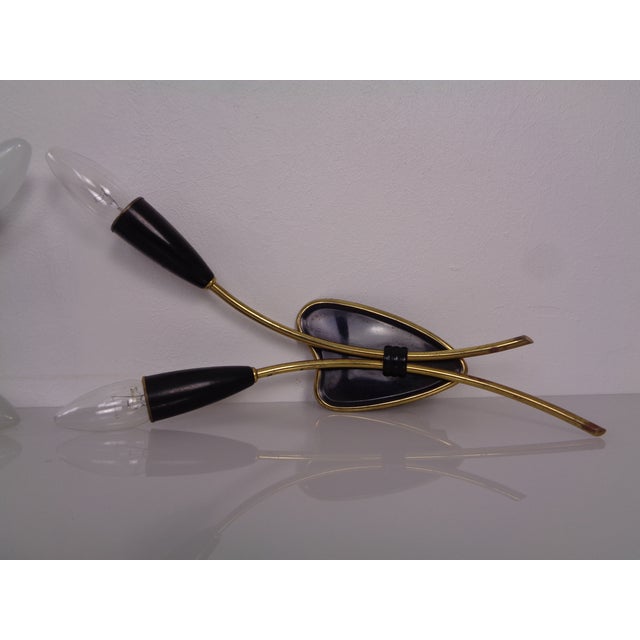 Mid-Century Modern German Wall Lamps, 1950s, Set of 2 For Sale - Image 13 of 18