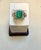 Natural 4.2 Ct Emerald Cut Emerald &amp; Diamond Ring 18 Karat Yellow Gold, Vintage Size 5.5 A classic design ring , Ring...