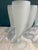 Mid 20th Century Vintage Frosted Horn-Shaped Pilsner Glasses, Set of Eight For Sale - Image 5 of 11