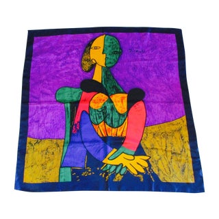 Vibrant Picasso Scarf For Sale