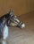 Brass Mid 20th Century Brass Prancing Horse Sculpture For Sale - Image 8 of 8