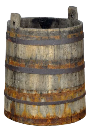 Oak Barrel or Planter, 1920s