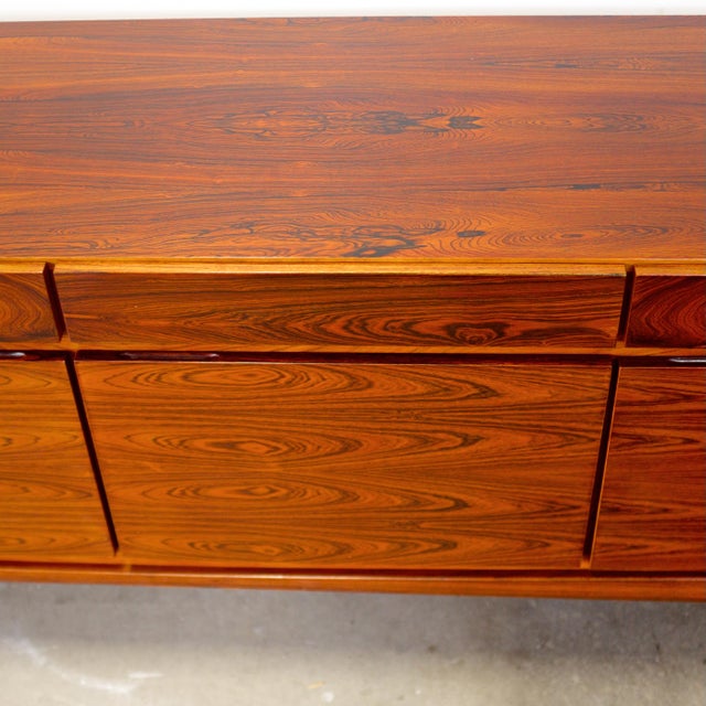 Faarup Møbelfabrik Model Fa66 Rosewood Sideboard Designed by Ib Kofod-Larsen For Sale - Image 11 of 16