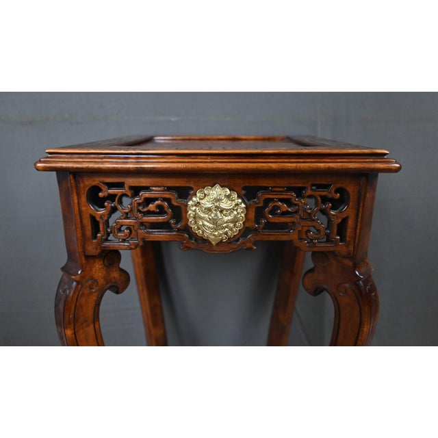 Asian Side Table in the style of Gabriel Viardot, Late 19th Century For Sale - Image 13 of 18