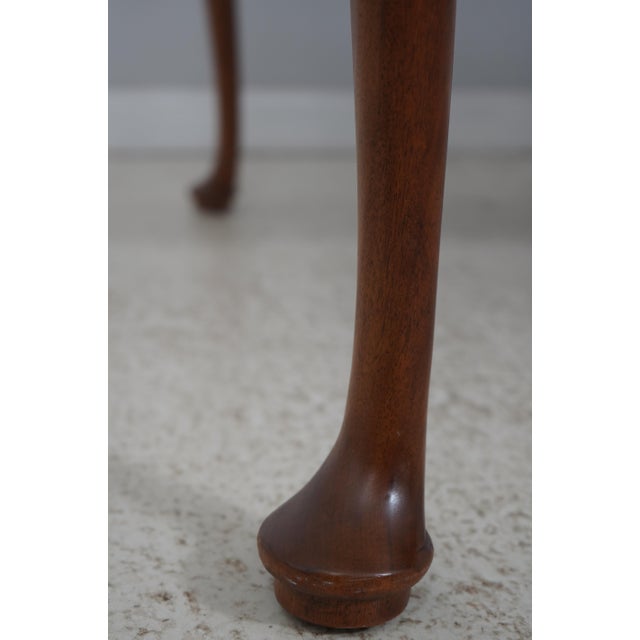 Stickley George III Style Mahogany Inlaid Dining Table For Sale - Image 10 of 18