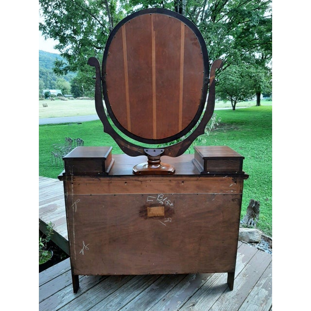 1943 Davis Company Lillian Russell Walnut Dresser Chairish