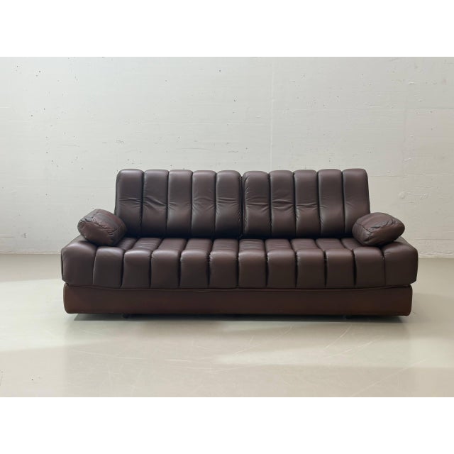 DS-85 Sofa Bed in Cognac Brown by de Sede, Switzerland, 1960s For Sale - Image 4 of 18